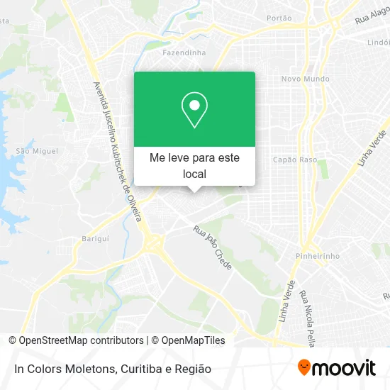 In Colors Moletons mapa