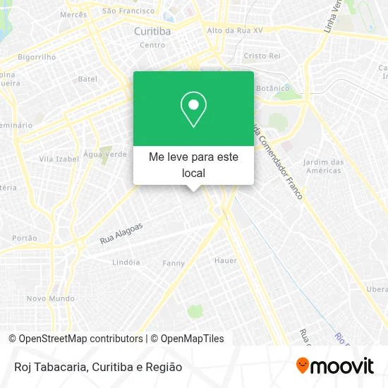 Roj Tabacaria mapa