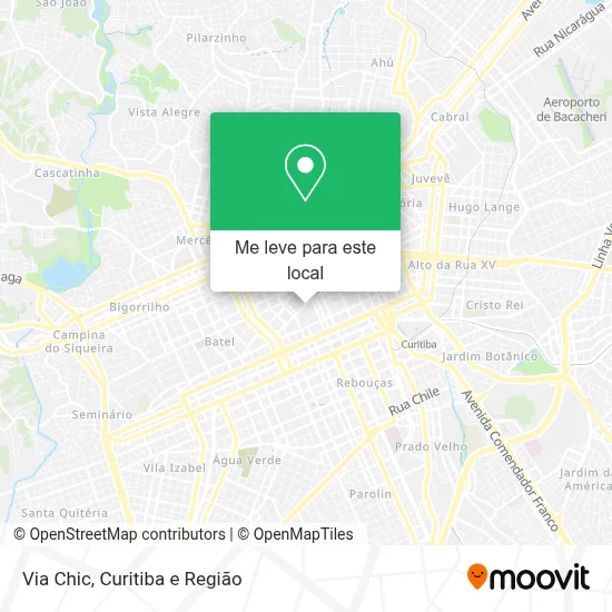 Via Chic mapa