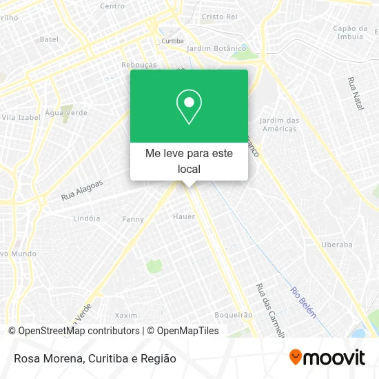 Rosa Morena mapa