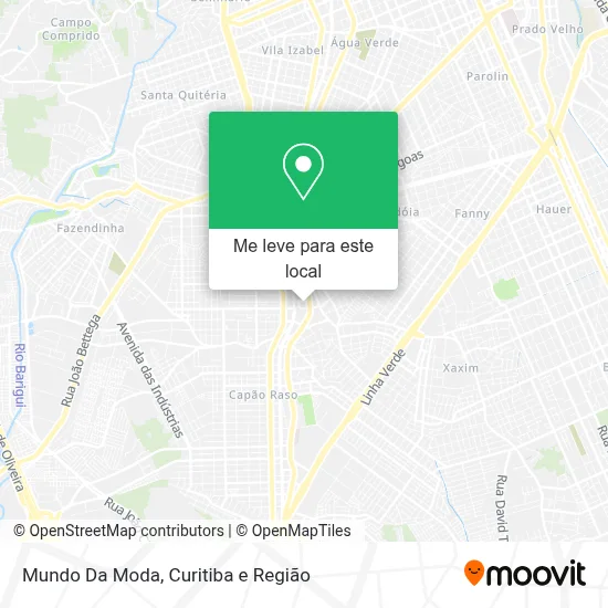 Mundo Da Moda mapa