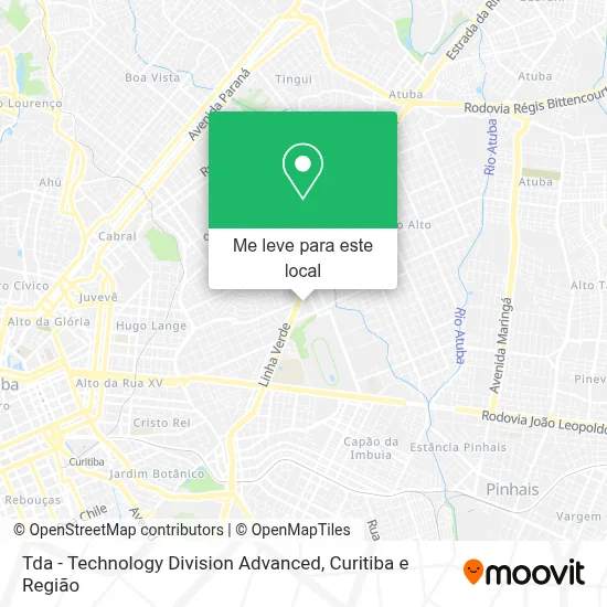 Tda - Technology Division Advanced mapa