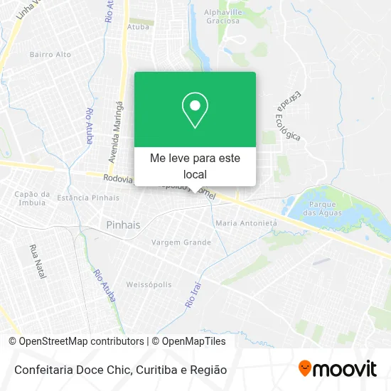 Confeitaria Doce Chic mapa