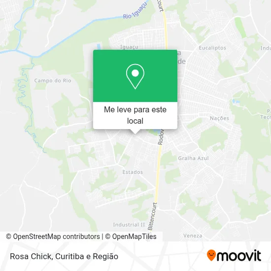 Rosa Chick mapa