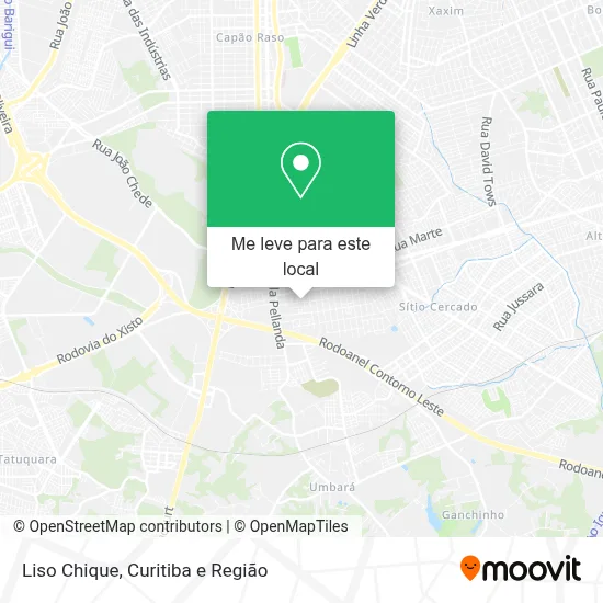 Liso Chique mapa