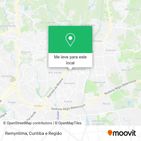 Remyntima mapa
