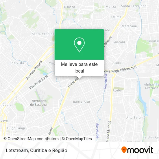Letstream mapa