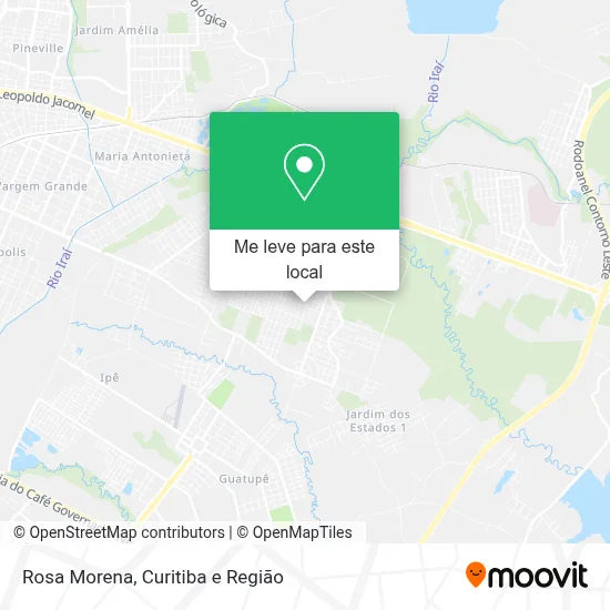 Rosa Morena mapa