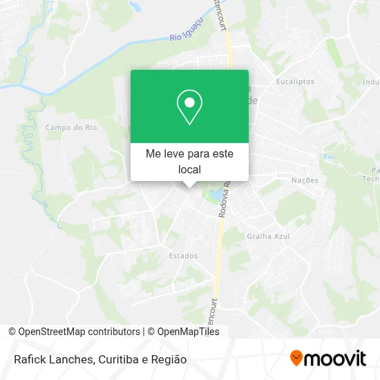 Rafick Lanches mapa