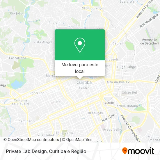 Private Lab Design mapa