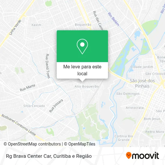 Rg Brava Center Car mapa