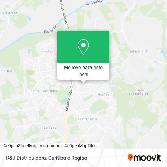 R&J Distribuidora mapa