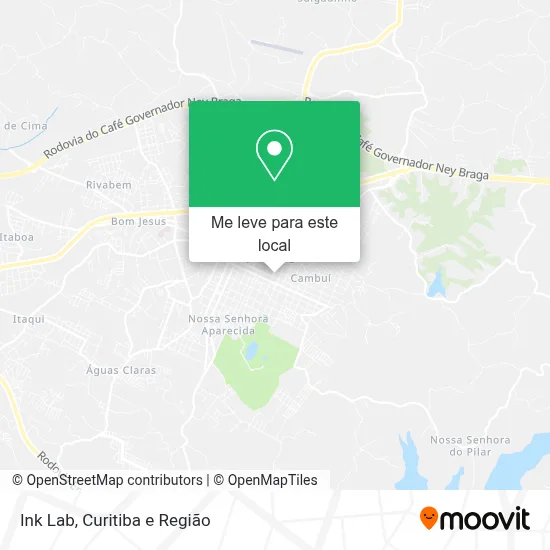 Ink Lab mapa