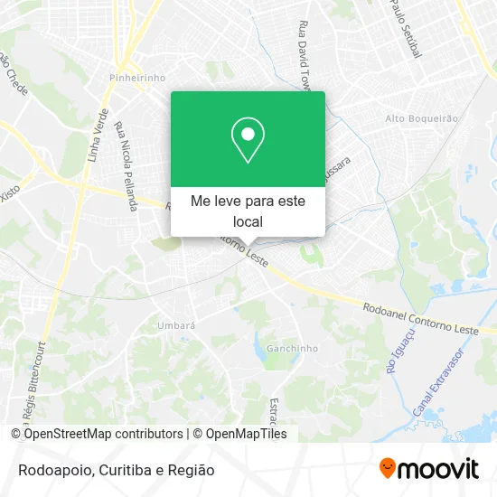 Rodoapoio mapa