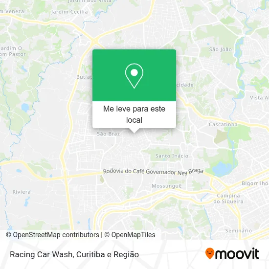Racing Car Wash mapa