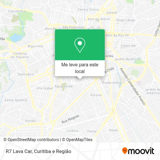 R7 Lava Car mapa