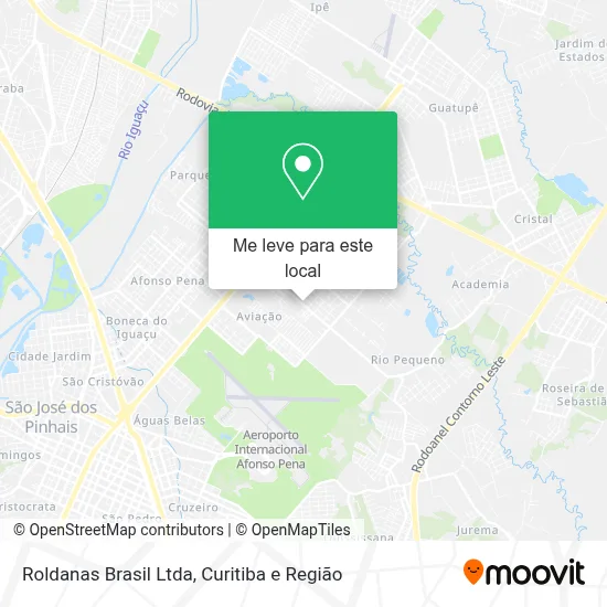 Roldanas Brasil Ltda mapa