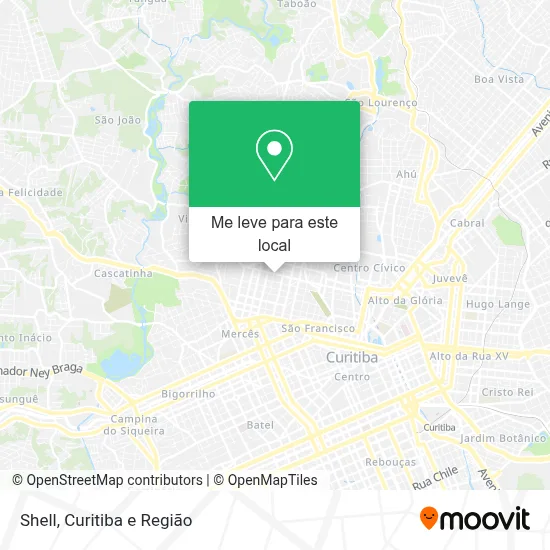 Shell mapa