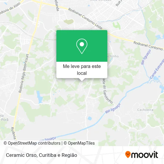 Ceramic Orso mapa