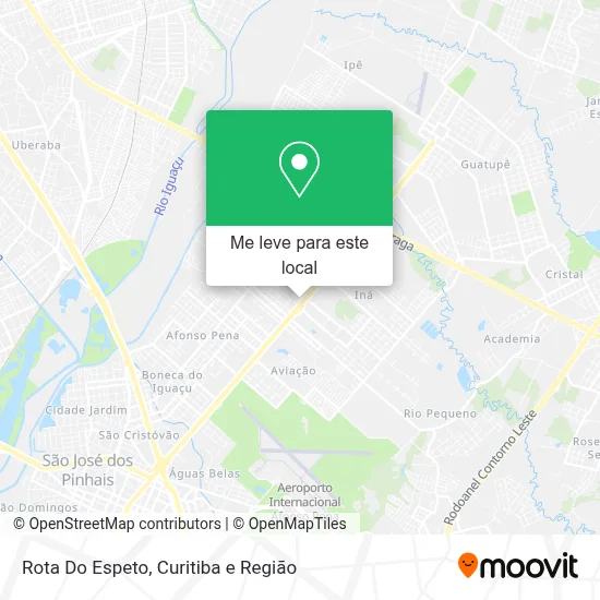 Rota Do Espeto mapa