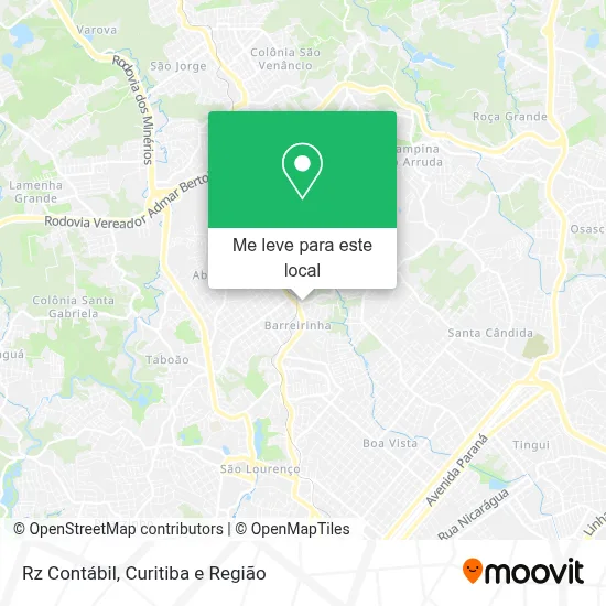 Rz Contábil mapa