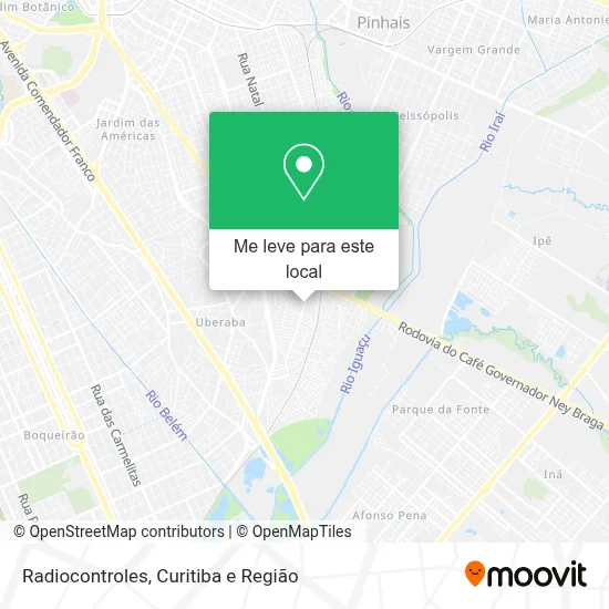 Radiocontroles mapa