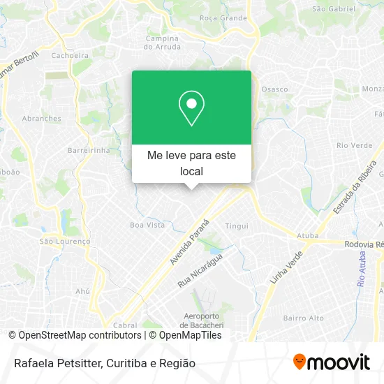 Rafaela Petsitter mapa