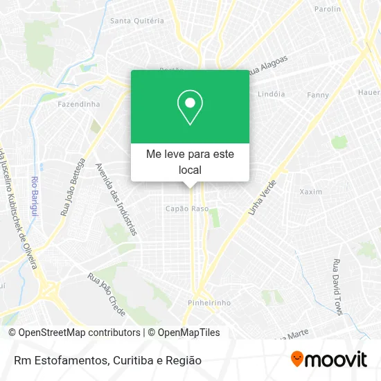 Rm Estofamentos mapa