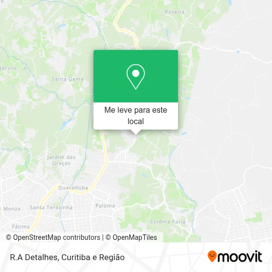 R.A Detalhes mapa