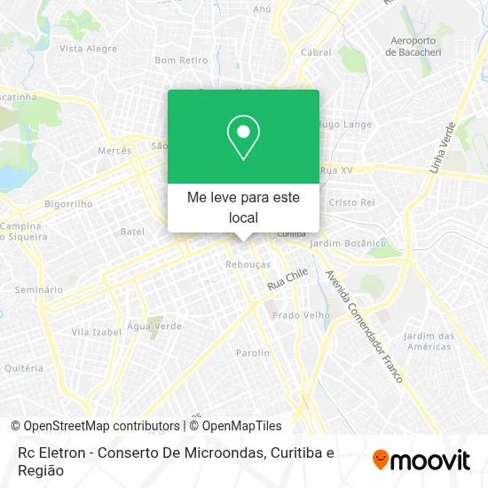 Rc Eletron - Conserto De Microondas mapa