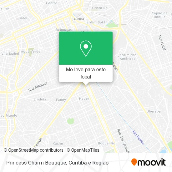 Princess Charm Boutique mapa
