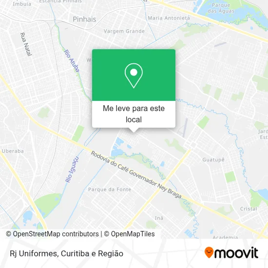 Rj Uniformes mapa