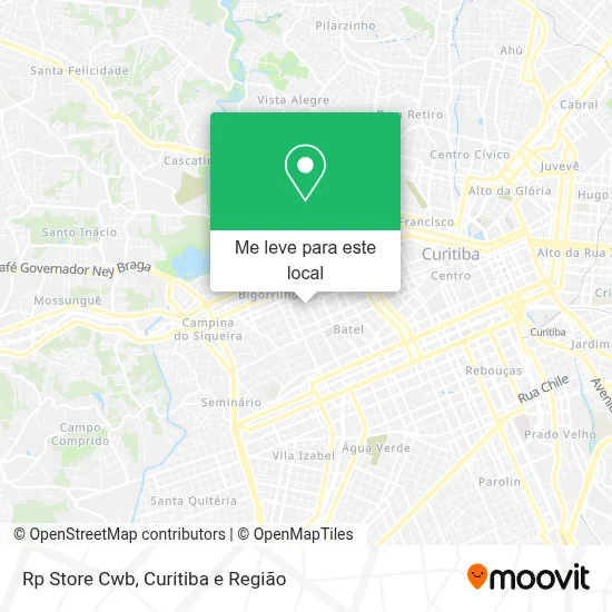 Rp Store Cwb mapa
