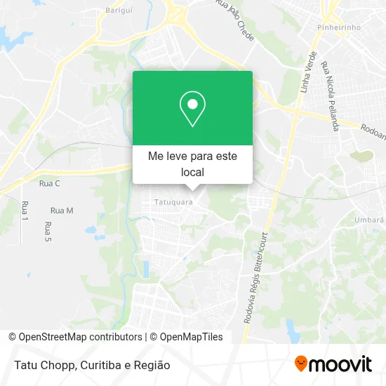Tatu Chopp mapa