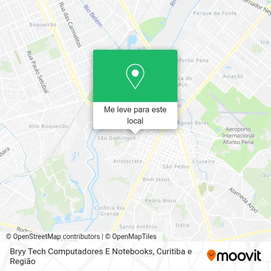 Bryy Tech Computadores E Notebooks mapa