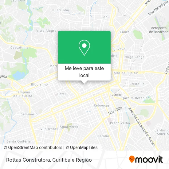 Rottas Construtora mapa