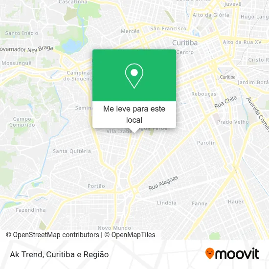 Ak Trend mapa