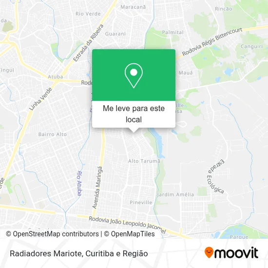 Radiadores Mariote mapa