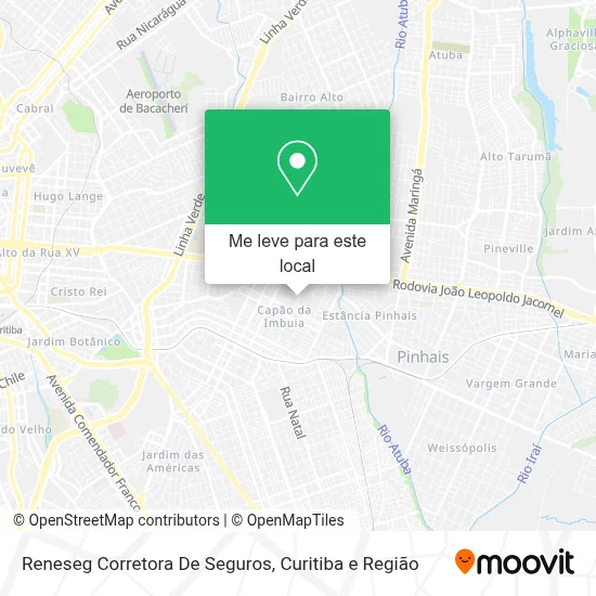 Reneseg Corretora De Seguros mapa