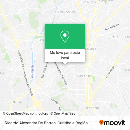 Ricardo Alexandre De Barros mapa