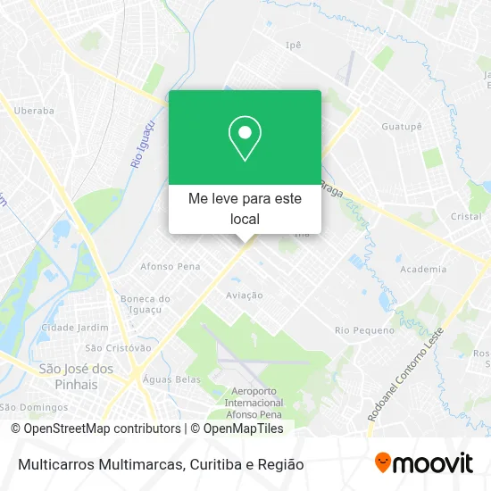 Multicarros Multimarcas mapa