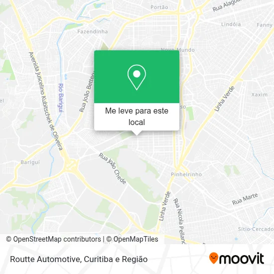 Routte Automotive mapa