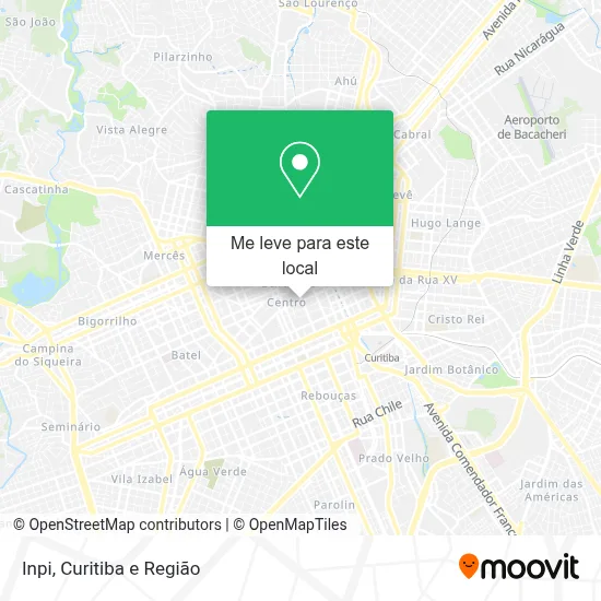 Inpi mapa