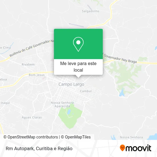 Rm Autopark mapa