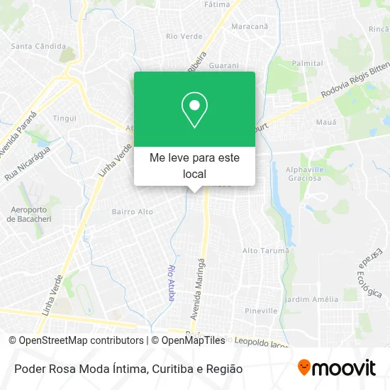 Poder Rosa Moda Íntima mapa