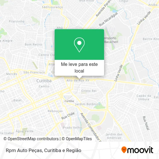 Rpm Auto Peças mapa