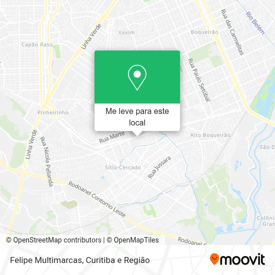 Felipe Multimarcas mapa