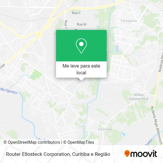 Router Ellosteck Corporation mapa