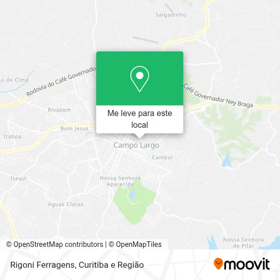 Rigoni Ferragens mapa