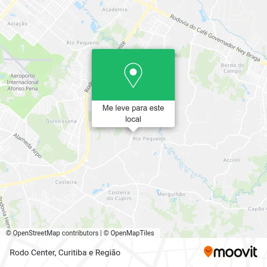 Rodo Center mapa